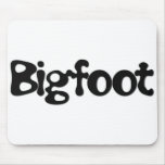 Big Foot Text Mousepad