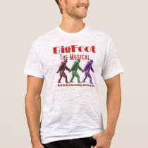 Big Foot The Musical t-shirts by BetterOffGay Big Foot The Musical t-shirts
