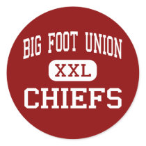 Big Foot Union - Chiefs - High - Walworth stickers