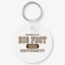 Big Foot University keychains