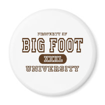 Big Foot University magnets