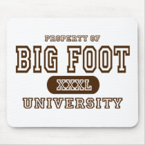 Big Foot University mousepads