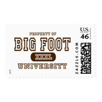Big Foot University postage