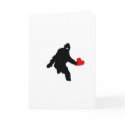 BIG FOOT VALENTINE cards