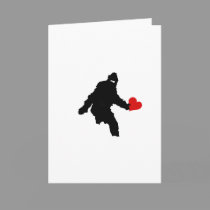 BIG FOOT VALENTINE cards