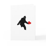 BIG FOOT VALENTINE GREETING CARDS