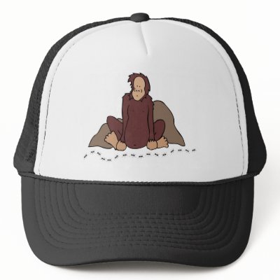 Big Foot Watches Ants Mesh Hat by Muzzall