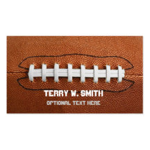 Big Football Business Card