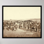 Big Foot's Miniconjou Band at Grass Dance SD 1890 Posters