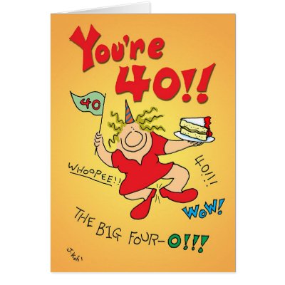 Big Four O Greeting Cards by joekohl