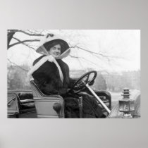 Big Fur Coat, early 1900s Posters