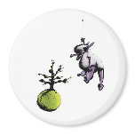 Big Furry Dragon Refrigerator Magnet