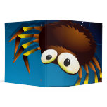 big fuzzy spider notebook binders