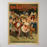 Big Gaiety BURLESQUE Act VAUDEVILLE Poster