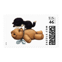 Big Game Hunter Postage Stamps