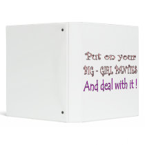 big_girl vinyl binder