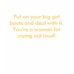 Big Girl Boots t-shirts