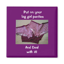 big girl panties magnet