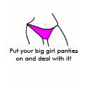 Big Girl Panties Petite Tee t-shirts by spiaggio Big Girl Panties Petite Tee t-shirts