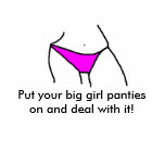 Big Girl Panties Petite Tee Shirt