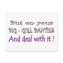 Big Girl Panties postcards by lookcrazy Big Girl Panties postcards