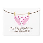 big girl postcards