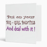big_girl vinyl binder