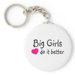Big Girls Do It Better Key Chain