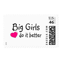 Big Girls Do It Better postage