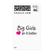 Big Girls Do It Better postage