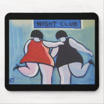 BIG GIRLS NIGHT OUT mousepads