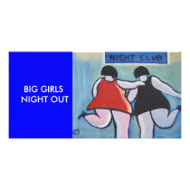 BIG GIRLS NIGHT OUT photo cards