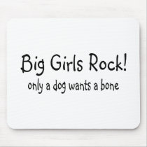 Big Girls Rock Mouse Pad