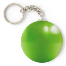 big-green-apple keychain