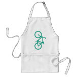 Big Green Bicycle Apron
