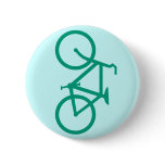 Big Green Bicycle Pin