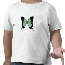 Big Green & Black Butterfly Tshirt