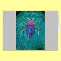 Big green Bug v cards