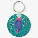 Big green Bug v keychain