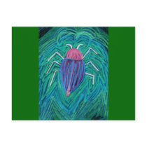 Big green Bug v postcards by eelkat Big green Bug v postcards