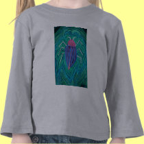 Big green Bug v t-shirts