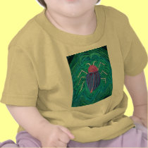 Big green Bug v t-shirts