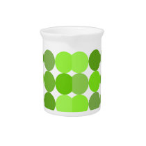 Big Green Polka Dots pitchers
