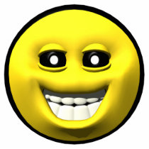 big grin smilie face ornament photo sculptures by SmileyFaceStore big grin smilie face ornament photo sculptures