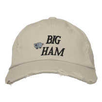 Big Ham Embroidered Hat embroidered hats by embroideryshirts Big Ham Embroidered Hat embroidered hats