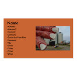 Big Hand Business Card Template