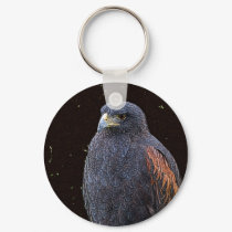 Big Hawk Keychain by nedell Big Hawk Keychain