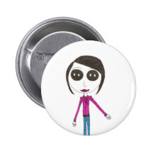 Big Head Button girl