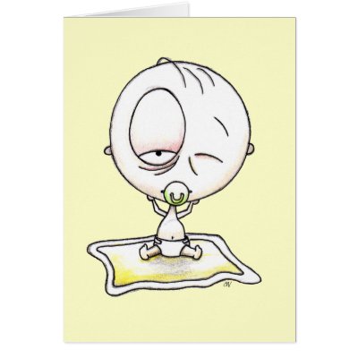 'Big Head' Card by Articyn