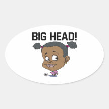 Big Head Sticker